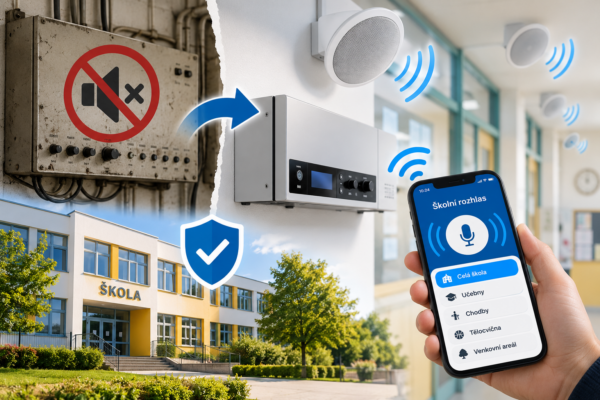 Modernizace školního rozhlasu – další krok k bezpečnější škole