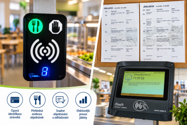 Modernizace školní jídelny – nový elektronický stravovací systém